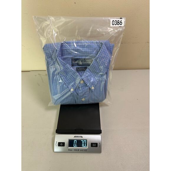 Ralph Lauren Blake Cotton Button Down Shirt L Pony Preppy Old Money Quiet Luxury - Picture 9 of 9